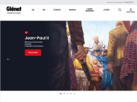 Desktop screenshot for glenat.com