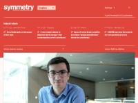 Desktop screenshot for symmetrymagazine.org