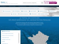 Desktop screenshot for mairie.net