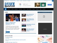 Desktop screenshot for dukereport.com