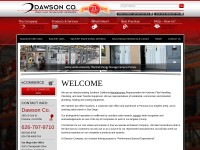 Desktop screenshot for dawsonco.com