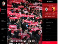 Desktop screenshot for southamptonfc.com