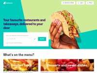 Desktop screenshot for deliveroo.com