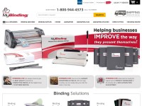Desktop screenshot for mybinding.com