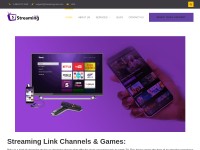 Desktop screenshot for streaming-link.com