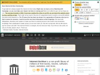 Desktop screenshot for archive.org