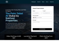 Desktop screenshot for thepalmjebelalidubai.ae