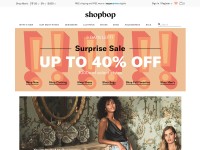 Desktop screenshot for shopbop.com