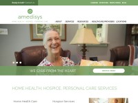 Desktop screenshot for amedisys.com