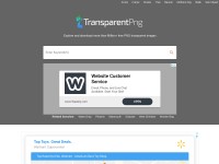 Desktop screenshot for transparentpng.com