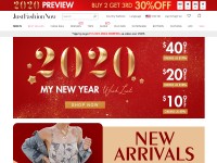 Desktop screenshot for justfashionnow.com