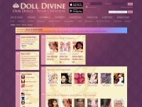 Desktop screenshot for dolldivine.com