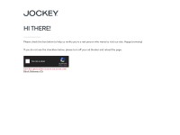 Desktop screenshot for jockey.com