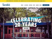 Desktop screenshot for tacodeli.com