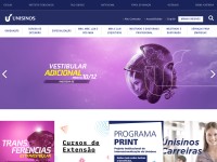 Desktop screenshot for unisinos.br