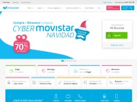Screenshot of movistar.cl
