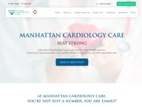 Desktop screenshot for manhattancardiologycare.com