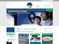 Desktop screenshot for biomerieux.fr