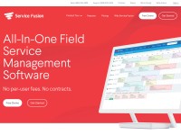Desktop screenshot for servicefusion.com