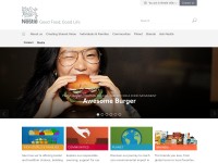 Desktop screenshot for nestleusa.com