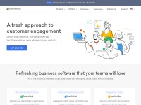 Desktop screenshot for freshworks.com