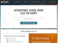 Desktop screenshot for howtostartanllc.com
