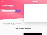Desktop screenshot for gifs.com