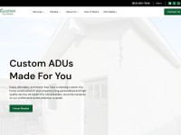 Screenshot of goshentinyhomes.com