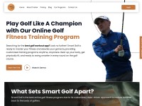 Screenshot of smartgolfpro.com