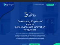 Desktop screenshot for rapidlegal.com