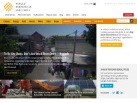 Desktop screenshot for wri.org