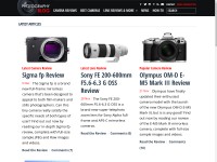 Desktop screenshot for photographyblog.com