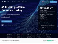 Desktop screenshot for primexbt.com