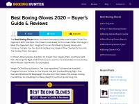 Desktop screenshot for boxinghunter.com
