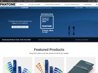 Desktop screenshot for pantone.com