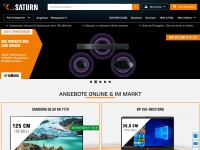 Desktop screenshot for saturn.de