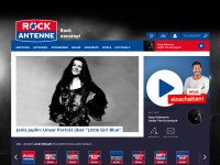 Desktop screenshot for rockantenne.de