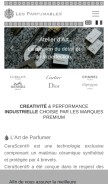 How 3945.com looks like on a mobile device such as an iPhone.