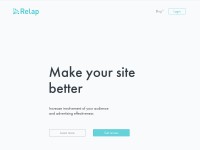 Desktop screenshot for relap.io