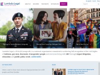 Desktop screenshot for lambdalegal.org