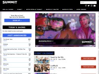 Desktop screenshot for thesummitmusichall.com