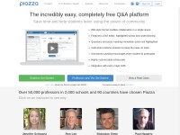 Desktop screenshot for piazza.com