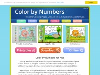 Desktop screenshot for coloritbynumbers.com