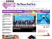 Desktop screenshot for phnompenhpost.com