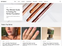 Desktop screenshot for byrdie.com