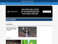 Desktop screenshot for mackolik.com