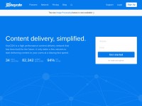 Desktop screenshot for keycdn.com