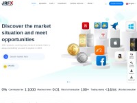 Screenshot of jrfx.com