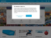 Desktop screenshot for post.dk