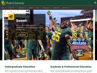 Desktop screenshot for baylor.edu